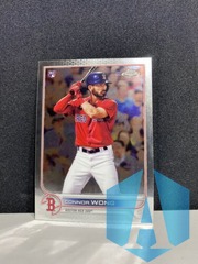 2022 Topps Chrome Base #39 Connor Wong - Boston Red Sox